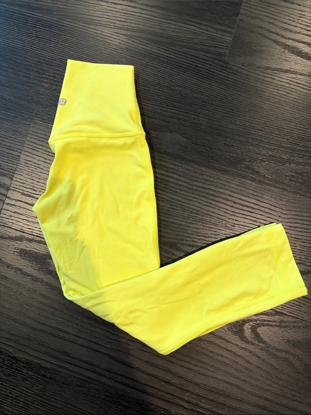 Lululemon Align Neon Yellow Active Leggings - High Waist
